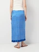 Юбка женская Zara 2183/704 XS Синяя (02183070400012) - изображение 2