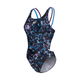 Жіночий купальник Arena Rockin Swimsuit Swim Tech (008159-889) розмір 38 синій - изображение 3
