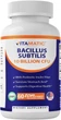 Добавка премиум-класса поддержка пищеварения и иммунитета Vitamatic Bacillus Subtilis 10 Billion 60 капсул - изображение 1
