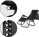 Садовий шезлонг ModernHome by Multistore Black (ZRL009-R BLACK) - зображення 9