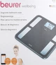 Весы диагностические стеклянные сенсорные, BF 850, черные - Beurer * (1416216-27236817) - изображение 2