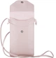 Чохол-сумка для телефону на ремінці, пудровий "Cross" - MAKEUP Phone Case Crossbody Powder (840389-27055720) - изображение 3