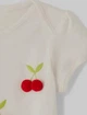 Детская белая футболка с коротким рукавом для девочки Gymboree 80 см (12-18М) - изображение 2