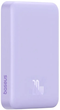 Powerbank Baseus Magnetic Mini Air Wireless 10000mAh 20W Purple (P10059001513-00) - obraz 4