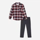 Детский комплект (рубашка + штаны) для мальчика Calvin Klein 384342832 92 см Красный/Серый (1159830656) - изображение 1