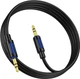 Аудиокабель Borofone BL20 True sound silicone audio cable AUX Black (6941991114373) - изображение 3