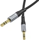 Аудiокабель Hoco UPA26 AUX Fresh audio cable, 1m Black (6942007608800) - зображення 4
