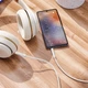 Аудіокабель Borofone BL16 Clear sound AUX audio cable White (6974443389173) - зображення 3