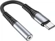 Кабель-перехiдник Hoco LS33 Type-C Digital 3.5 Audio converter Metal Gray (6931474761163) - зображення 2