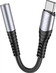 Кабель-перехiдник Hoco LS33 Type-C Digital 3.5 Audio converter Metal Gray (6931474761163) - зображення 3
