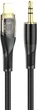 Аудіокабель Hoco UPA25 Transparent Discovery Edition Digital audio conversion cable iP Black (6931474791153) - зображення 1