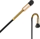 Аудиокабель Hoco UPA02 AUX Spring Audio cable Black (6957531025665) - изображение 5