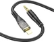 Аудіокабель Hoco UPA25 Transparent Discovery Edition Digital audio conversion cable iP Black (6931474791153) - зображення 3