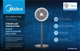 Вентилятор Midea M-FG18-22LAP - зображення 8
