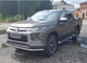 Передній захист ST008 (нерж) для Mitsubishi L200 2015-2024 рр - зображення 1