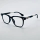 Прямоугольные очки для компьютера в готическом стиле черные - изображение 1