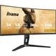 IIYAMA 34" 21:9 вигнутий va рк монітор, 0,4 мс (mprt), 2 40 Гц, Adaptive Sync, hdr, kvm свіч, 2xHDMI 2.1/1x gcb3486wqscp-b1 - изображение 4
