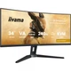 IIYAMA 34" 21:9 вигнутий va рк монітор, 0,4 мс (mprt), 2 40 Гц, Adaptive Sync, hdr, kvm свіч, 2xHDMI 2.1/1x gcb3486wqscp-b1 - изображение 5