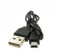 Кабель Mini - USB для плеєрів, колонок, відеореєстраторів / 1 метр / Чорний - зображення 1