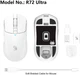 Мишка A4tech Bloody R72 Ultra Wireless/USB White - зображення 9