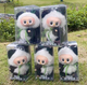 Мягкая игрушка Лабубу панда, брелок коллекционная The Monsters Labubu exclusive Panda - изображение 4