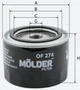 Фільтр оливний Molder ZAZ Tavria, Slavuta, Sens 1.3I, Lada 2108-21099 (OF274) - зображення 1