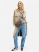Сумка кросс-боди через плечо женская из натуральной кожи средняя Coach Hadley Shoulder Bag BG-COA-108 Pebbled leather/Gold/Dark Stone (196395661756) - изображение 2