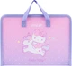 Папка-портфель Kite Hello Kitty с тканевыми ручками на молнии 1 отделение A4 розовая (HK25-202-1) - изображение 1