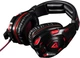 Навушники Modecom MC-832 Volcano Ghost Black-Red (S-MC-832-GHOST) - зображення 2