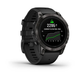 Smartwatch Garmin epix Pro (Gen 2) Sapphire Edition 47 mm Carbon Grey DLC Titanium with Black Band (010-02803-11) - obraz 3