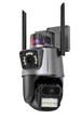 Уличная охранная Wi-Fi IP камера Dual Lens 6MP с ночным видением, двумя объективами и датчиком движения для видеонаблюдения дома - изображение 4