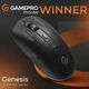 Мышка GamePro Genesis Winner Wireless/Bluetooth/USB-C Black (GM079B) - изображение 5