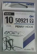 Крючки Owner Penny Hook 50921 №10 - изображение 1