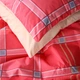 Простынь MirSon King Size 220x240 см 17-0783 Checkered Flame Бязь (2200011274683) - изображение 2