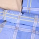 Простынь MirSon King Size 220x240 см 17-0784 Checkered Sky Бязь (2200011275185) - изображение 3