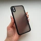 Чохол на iPhone XS MAX Матовий чорний - зображення 2