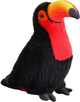 Maskotka-przytulanka Lean Toys Tukan Czerwony 30 cm 13821 (5905991033134) - obraz 1