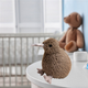 Maskotka-przytulanka Lean Toys Ptak Kiwi Ciemnobrązowy 17 cm 13840 (5905991033318) - obraz 3