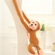 М'яка іграшка Lean Toys Мавпа зі звуком Світло-коричнева 80 см 16823 (5905884451403) - зображення 5