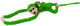 Maskotka Lean Toys Małpka z dzieckiem Zielona 70 cm 16830 (5905884451472) - obraz 4