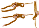 Maskotka Lean Toys Małpka z dzieckiem Ciemnobrązowa 70 cm 16834 (5905884451519) - obraz 4