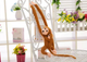 Maskotka Lean Toys Małpka z dzieckiem Ciemnobrązowa 70 cm 16834 (5905884451519) - obraz 5
