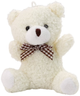 Maskotka-breloczek Lean Toys Miś Biały 10 cm 17470 (5905991003007) - obraz 1