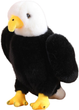 Maskotka-przytulanka Lean Toys Ptak Orzeł Czarno-biały 25 cm 22179 (5905991045359) - obraz 1