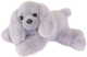 Maskotka Lean Toys Cocker Spaniel z obciążonymi łapami Szary 30 cm 22436 (5905991047926) - obraz 1