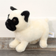 Maskotka-przytulanka Lean Toys Mops Biały 19 cm 22447 (5905991048039) - obraz 2