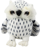 Maskotka-przytulanka Lean Toys Sowa Biała w czarne cętki 15 cm 22468 (5905991048244) - obraz 1