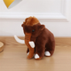 Maskotka-przytulanka Lean Toys Mamut Brązowy 20 cm 22474 (5905991048305) - obraz 2