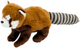Maskotka-przytulanka Lean Toys Panda Czerwona 45 cm 22128 (5905991044840) - obraz 1