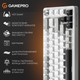Клавиатура проводная GamePro Genesis Silverlight MK116 USB Grey - изображение 16
